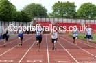 Under-15 boys 100 metres at the North Eastern Championships, Gateshead International Stadium.  Photos: David T. Hewitson/Sports for All Pics